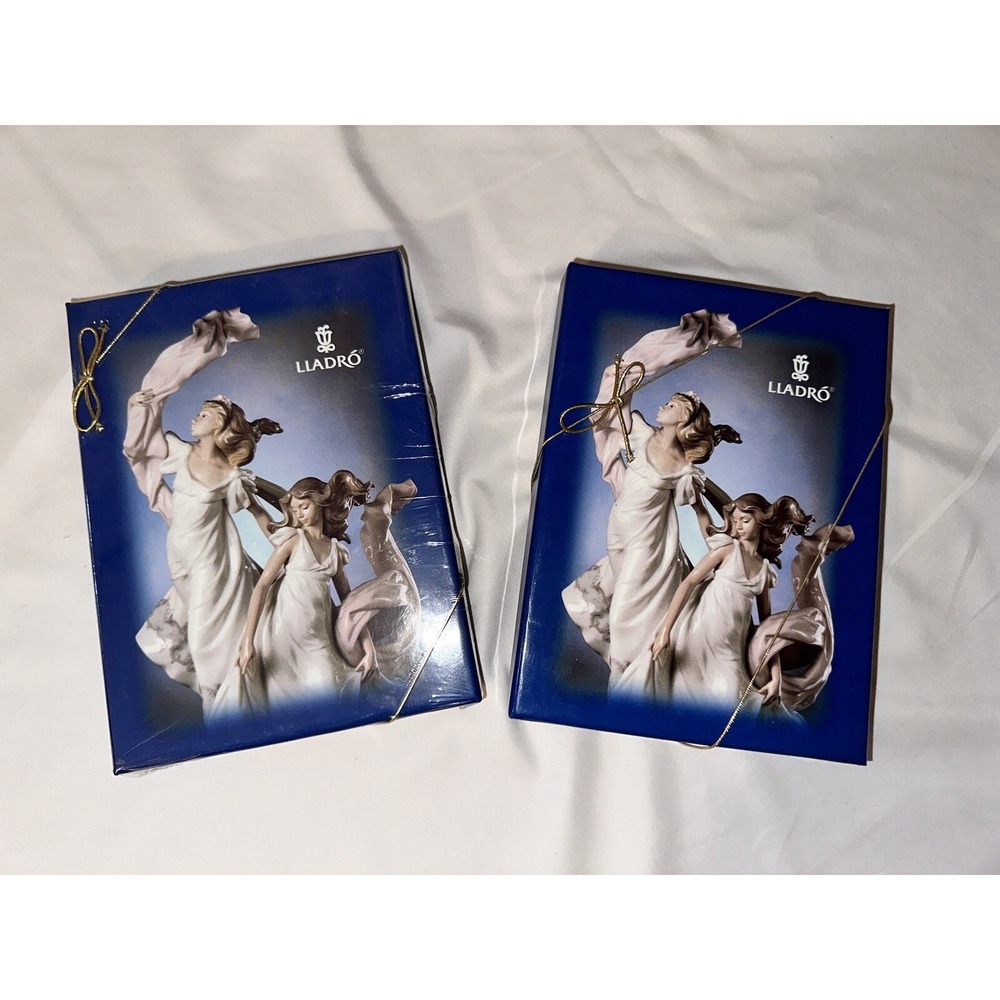 Vintage New in box Lladro Greeting Cards 16 Blank Cards Envelopes 2 boxes